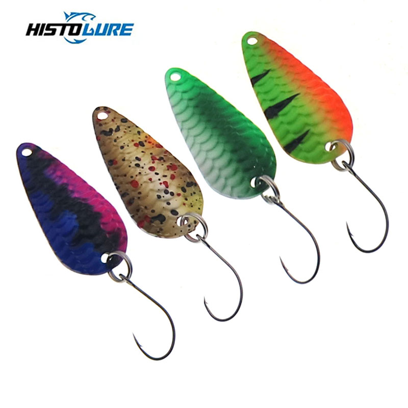 Fishing Lure Spoon - Umpan Pancing Ikan Trout Satu Kait
