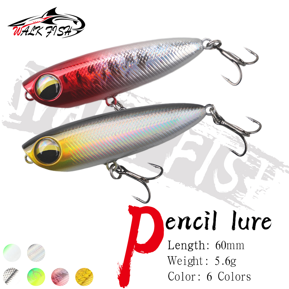 Fishing Lure Popper - Umpan Pancing WALK FISH 1Pcs 6cm