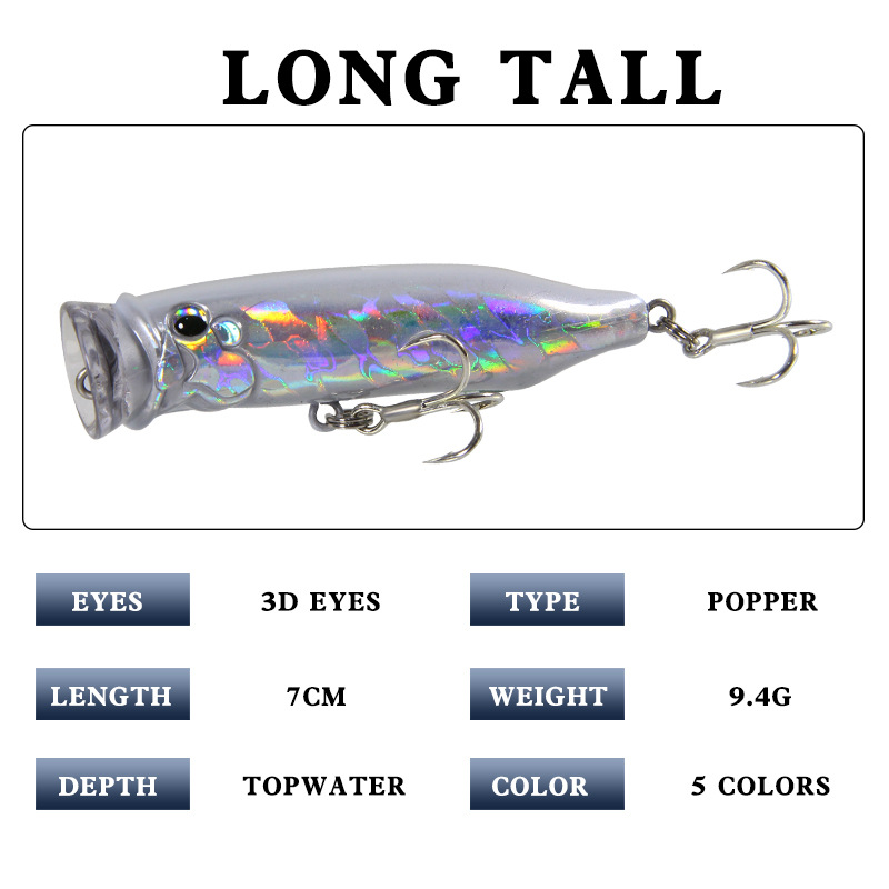 5 Buah Umpan Pancing Topwater  - Fishing Lure Popper ulasan dan harga