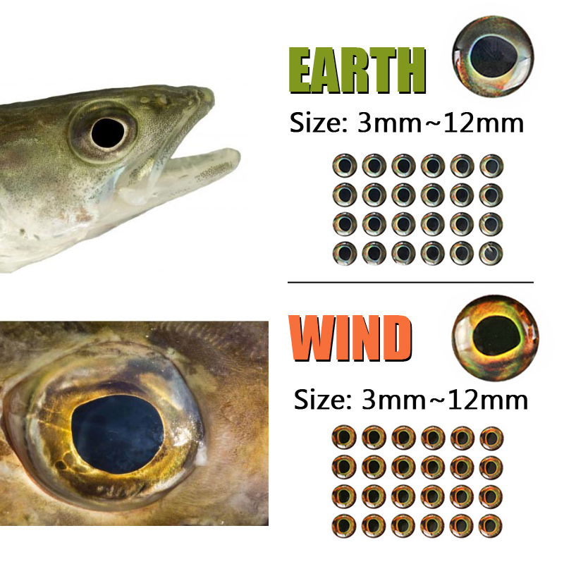 200PCS Mata Ikan Simulasi 3D R - Fishing Lure Topwater ulasan dan harga