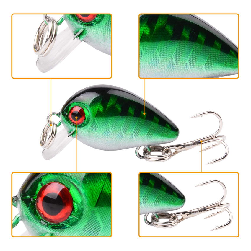 30Mm 2G Gila Wobbler Mini Topw - Fishing Lure Topwater ulasan dan harga